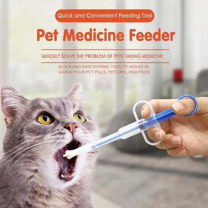 Petoz World PillEase Syringe — Stress-Free Pet Pill & Liquid Dispenser