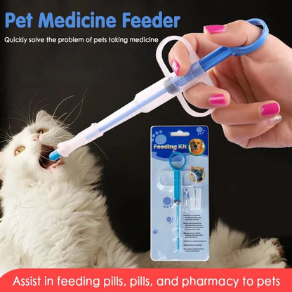Petoz World PillEase Syringe — Stress-Free Pet Pill & Liquid Dispenser