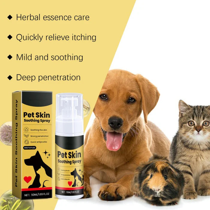 Petoz World SkinClear Spray — Pet Skin Treatment for Fungal & Bacterial Infections
