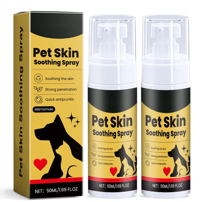 Petoz World SkinClear Spray — Pet Skin Treatment for Fungal & Bacterial Infections