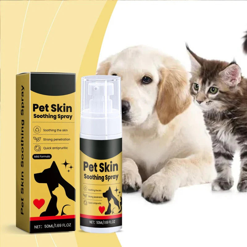 Petoz World SkinClear Spray — Pet Skin Treatment for Fungal & Bacterial Infections