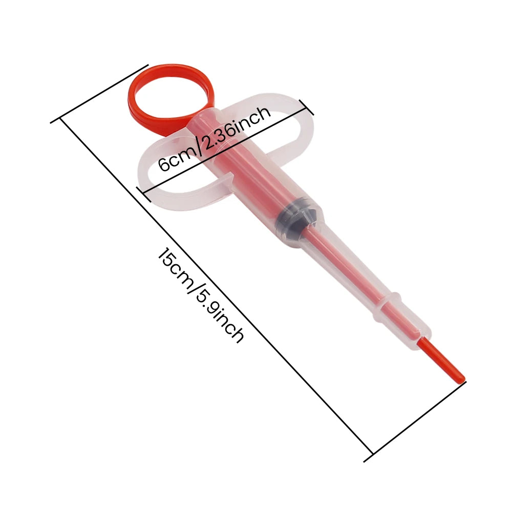 Petoz World PillEase Syringe — Stress-Free Pet Pill & Liquid Dispenser