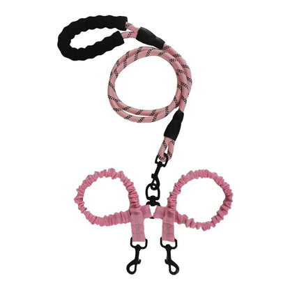 Petoz World BungeeLead — Heavy Duty Dog Leash with Shock-Absorbing Bungee