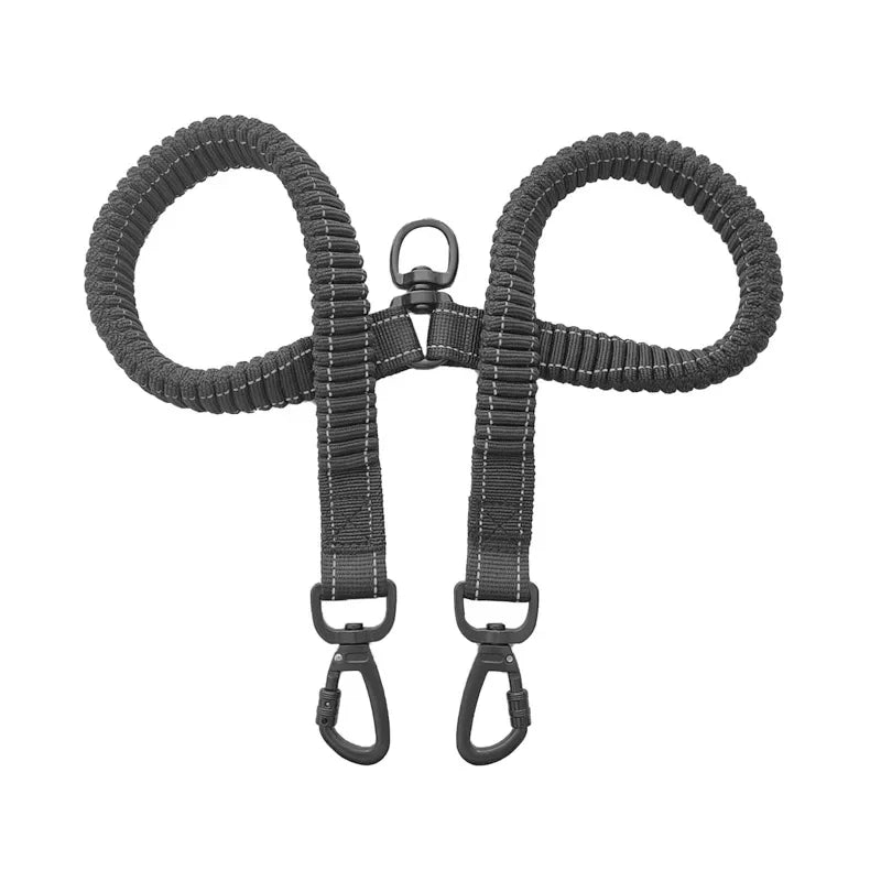 Petoz World BungeeLead — Heavy Duty Dog Leash with Shock-Absorbing Bungee