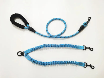 Petoz World BungeeLead — Heavy Duty Dog Leash with Shock-Absorbing Bungee