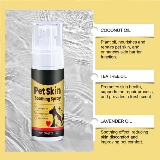 Petoz World SkinClear Spray — Pet Skin Treatment for Fungal & Bacterial Infections